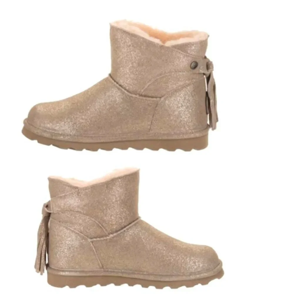 Bearpaw Women's  Winter‎ Boot Natalia Signature Style Winter Brown Size 7